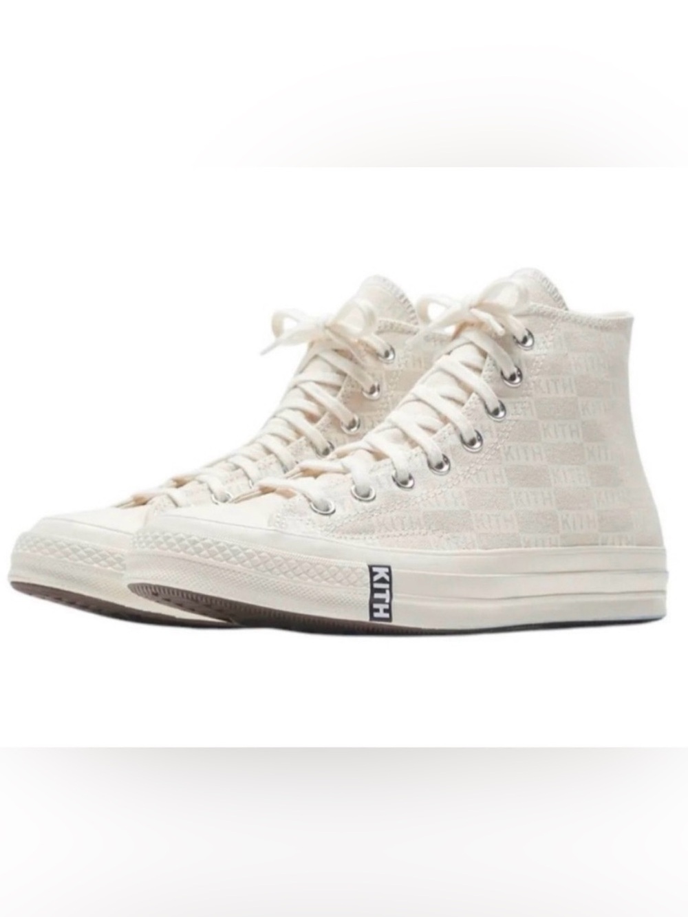 Kith x Chuck 70 High-top All Star Natural Monogram SZ 9